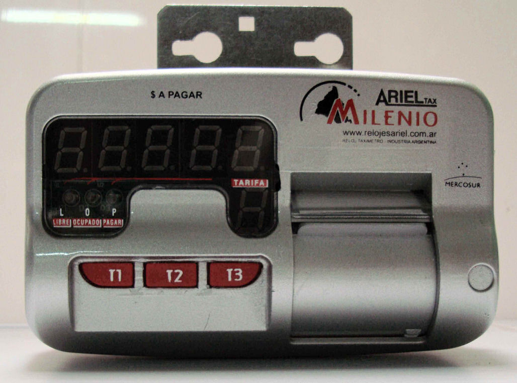Reloj taxímetro Ariel Tax Milenio